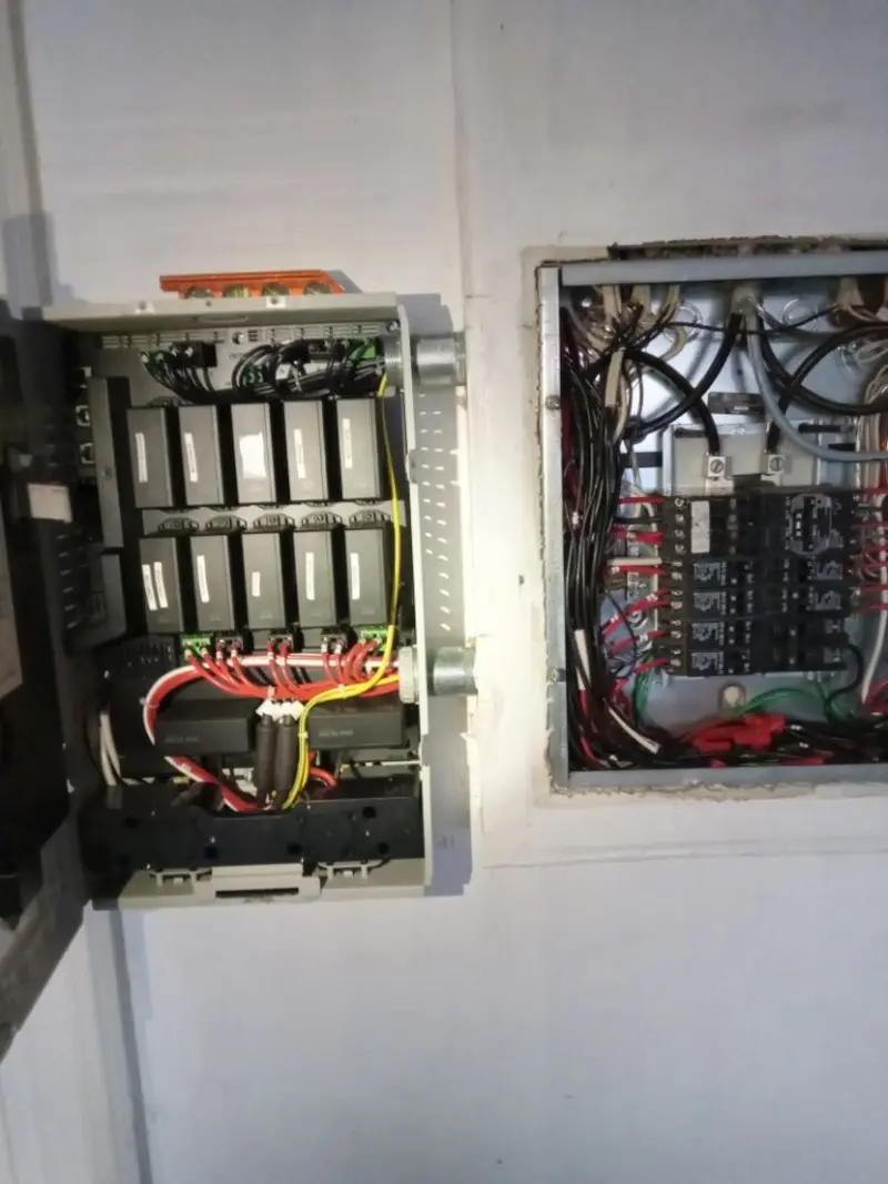 Electrical panel upgrade completed for Security Camera Wiring in Ringwood
